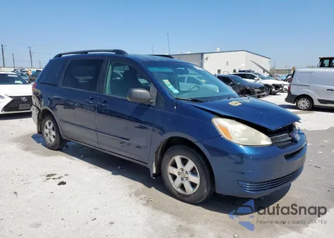 2005 Toyota Sienna Ce из США, поврежденный, VIN 5TDZA23C25S232058